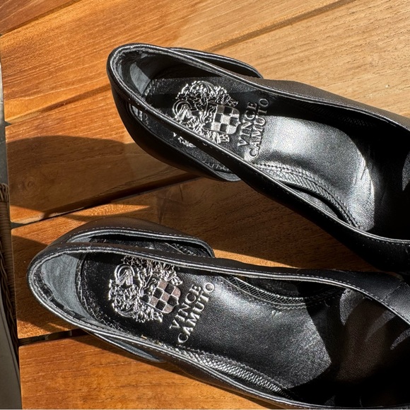 Black Vince Camuto Kitten Heels - Picture 6 of 6